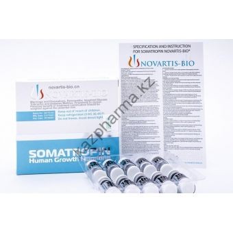 Гормон Роста Novartis Bio Somatropin 10 флаконов по 10 ед - Астана