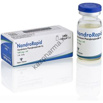 Нандролон фенилпропионат NandroRapid (Дураболин) Alpha Pharma балон 10 мл (100 мг/1 мл) - Астана