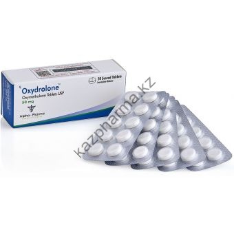 Oxydrolone (Оксиметолон, Анаполон) Alpha Pharma 50 таблеток (1таб 50 мг) - Астана