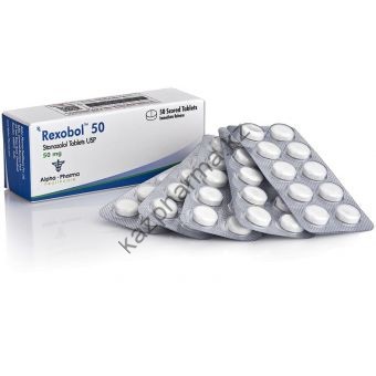 Станозолол Rexobol Alpha Pharma 50 таблеток (1таб 50 мг) Астана