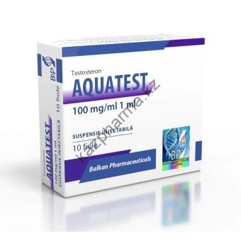 Aquatest (Суспензия Тестостерона) Balkan 10 ампул по 1мл (1амп 100 мг) - Астана