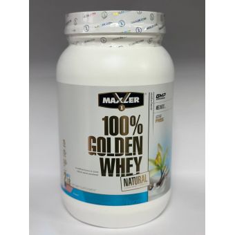 Протеин Maxler 100% Golden Whey Natural 2 Ibs 908 грамм (25 порц) Астана