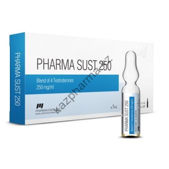 Сустанон Фармаком (PHARMASUST 250) 10 ампул по 1мл (1амп 250 мг) - Астана