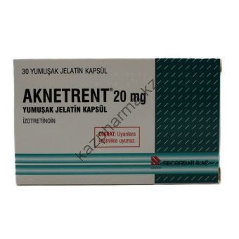 Роаккутан Aknetrent 30 таблеток (1 таб 20 мг) Астана