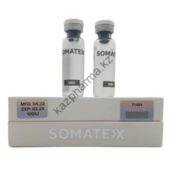 Жидкий гормон роста Somatex (Соматекс) 2 флакона по 50Ед (100 Единиц) - Астана