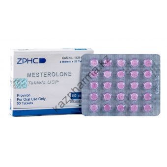 Mesterolone (Провирон) ZPHC 50 таблеток (1таб 50 мг) - Астана