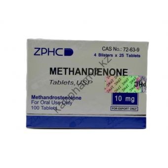 Метан ZPHC (Methandienone) 100 таблеток (1таб 10 мг) - Астана