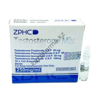 Сустанон ZPHC (Testosterone Mix) 10 ампул по 1мл (1амп 250 мг) - Астана