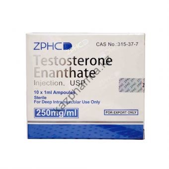 Тестостерон энантат ZPHC (Testosterone Enanthate) 10 ампул по 1мл (1амп 250 мг/1 мл) - Астана