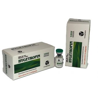 Гормон роста Hygetropin (Соматропин) 10 флакон / 10IU (370 мкг/IU) - Астана