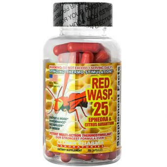 Жиросжигатель Cloma Pharma Red Wasp 25 (75 капсул) - Астана