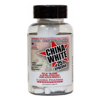 Жиросжигатель Cloma Pharma China White 25 (100 таб) - Астана